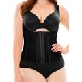 Plus Size Women's Cortland Intimates Firm Control Shaping Toursette by Cortland® in Black (Size 2X) Body Shaper