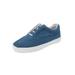 Women's The Bungee Slip On Sneaker by Comfortview in Denim (Size 9 1/2 M)