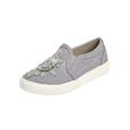 Extra Wide Width Women's The Skyla Slip On Sneaker by Comfortview in Grey (Size 8 WW)