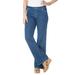 Plus Size Women's True Fit Stretch Denim Bootcut Jean by Jessica London in Medium Stonewash (Size 16) Jeans