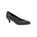 Extra Wide Width Women's Kiera Pumps by Trotters® in Black (Size 12 WW)