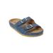 Women's The Maxi Footbed Sandal by Comfortview in Navy (Size 10 M)