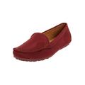 Women's The Milena Moccasin by Comfortview in Burgundy (Size 7 M)