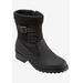 Women's Berry Mid Boot by Trotters in Black (Size 9 M)