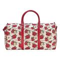 Signare Tapestry Large Duffel Bag Overnight Bags Weekend Bag for Women (Frida Rose)