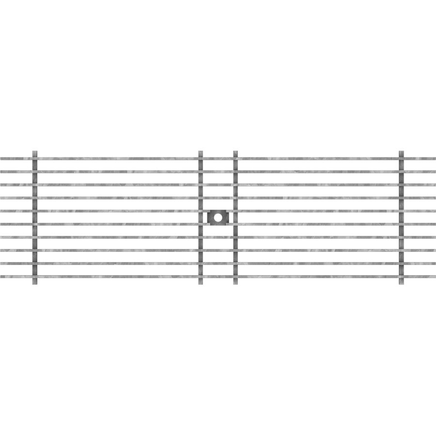 BIRCOlight 100 Längsstabrost "Kamm", 500 mm Image