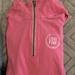 Pink Victoria's Secret Other | 3/4 Zipper Pink Pullover | Color: Pink | Size: Small