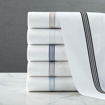 Ladder Stitch Sateen Sheet Set - Dune, California ...