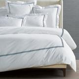 Ladder Stitch Bedding - Pewter, Pewter Shams, Standard Pewter Sham - Frontgate Resort Collection™