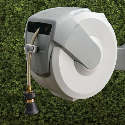 100' Retractable Hose Reel with Accessories - Frontgate