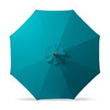 Replacement Canopy for Round Market Umbrella - Melon, 7-1/2' - Frontgate