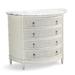 Marion Demilune 4-Drawer Chest - Soft White - Frontgate