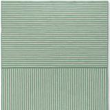 Sunbrella Channel Stripe Indoor/Outdoor Rug - Air Blue, 6' x 9' - Frontgate