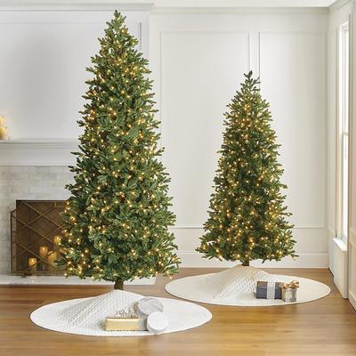 Noble Fir Slim Profile Tree - 9 Ft. - Frontgate - Christmas Tree