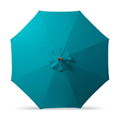 Replacement Canopy for Round Market Umbrella - Sailcloth Cobalt, 9' - Frontgate