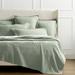 Diamond Matelasse Bedding - Pewter, Pewter Shams, Standard Pewter Shams - Frontgate Resort Collection™