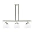 Innovations Lighting Large Bell 36 Inch 3 Light Linear Suspension Light - 916-3I-SN-G71