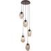 Hammerton Studio Levi Wilson Nebula 22 Inch 5 Light Multi Light Pendant - CHB0063-05-FB-B-C01-E2