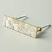 Anthropologie Accents | Anthropologie Georgia Handle | Hardware | Color: Gold/White | Size: Os