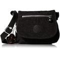 Kipling Women's Sabian Mini Crossbody Bag-Small Cross Body Purse, Black Tonal, 7.75" L x 5.75" H x 3.5" D