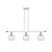 Innovations Lighting Bruno Marashlian Small Deco Swirl 36 Inch 3 Light Linear Suspension Light - 516-3I-WPC-G1213-6-LED