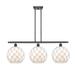 Innovations Lighting Bruno Marashlian Large Farmhouse Rope 36 Inch 3 Light Linear Suspension Light - 516-3I-OB-G121-10RW