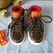 Levi's Shoes | Levis Kid Hightops | Color: Black/Red | Size: 11b