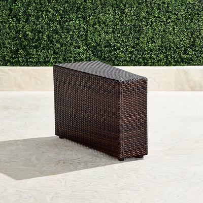 Pasadena II End Table in Bronze Wicker - Frontgate