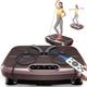 WEIZI Vibration plate power board vibration trainer fitness vibration machine oscillating platform full body shaking for trainers exercise workout home gym