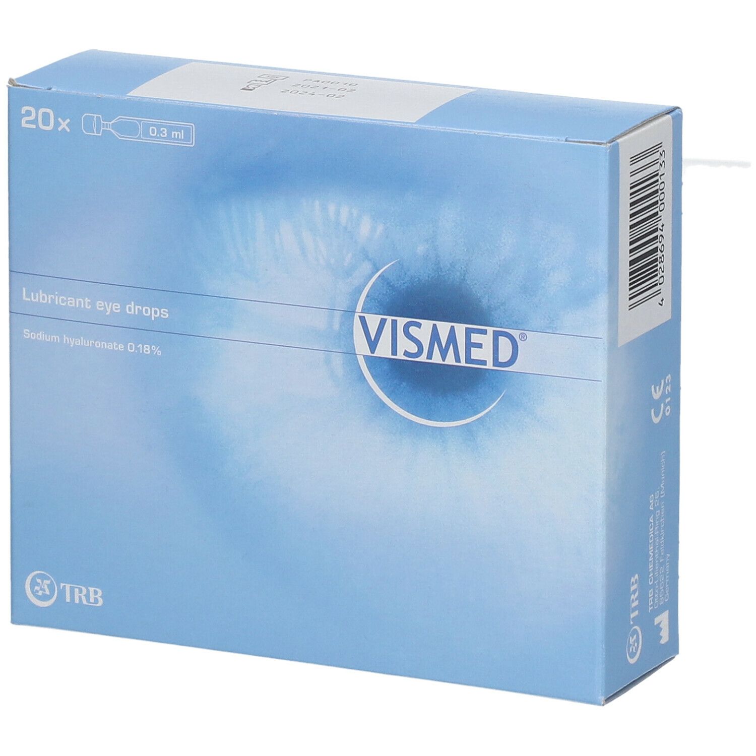VISMED® Gocce oculari monodose 20x0,3 ml Pipette