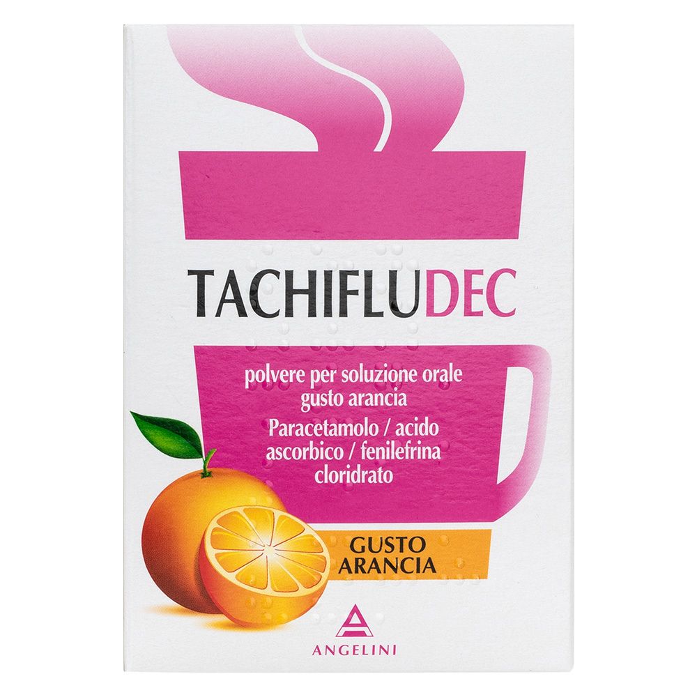 TACHIFLUDEC Gusto Arancia 10 pz Bustina