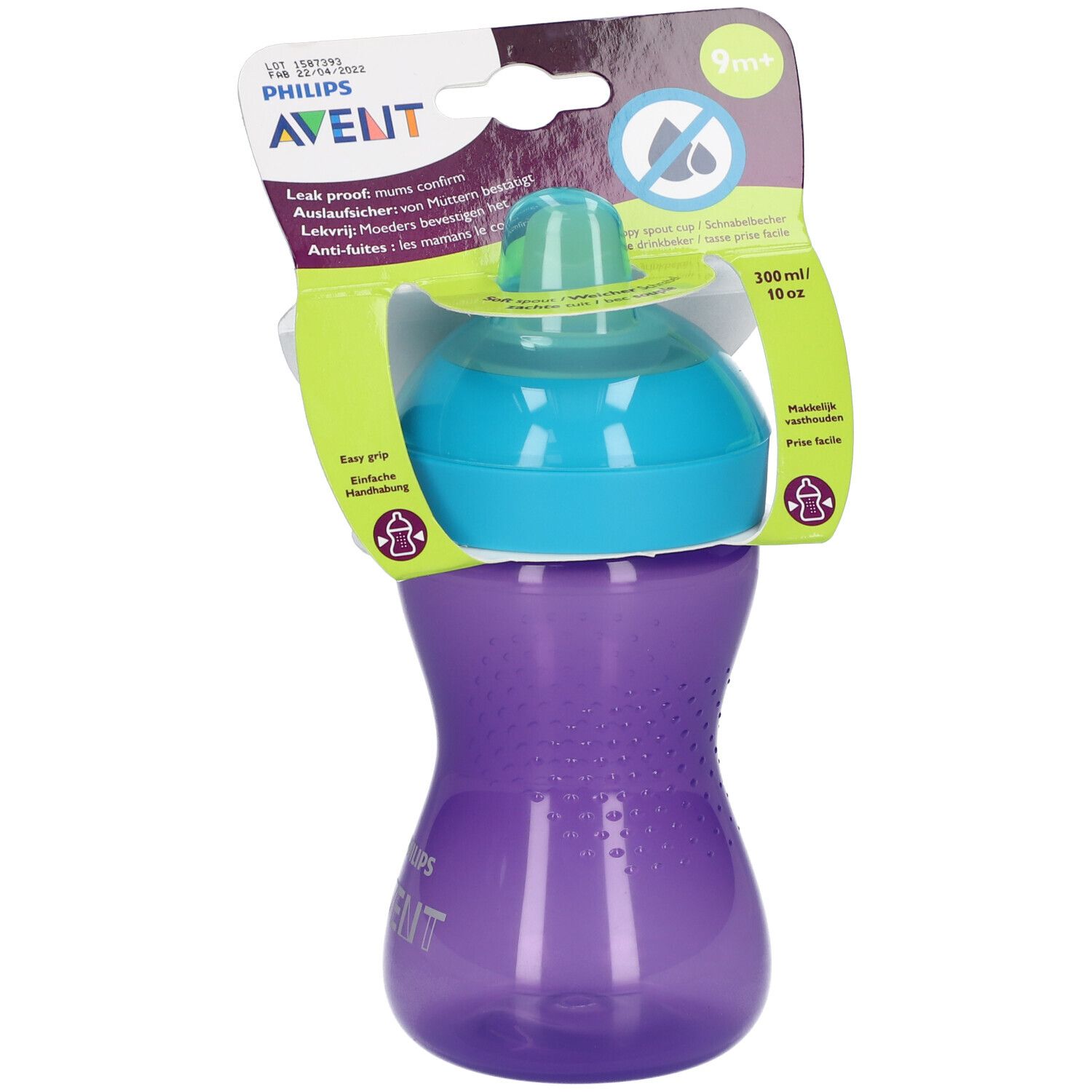 Philips Avent Tazza con Beccuccio Morbido, dai 9 mesi (300 ml) 1 pz