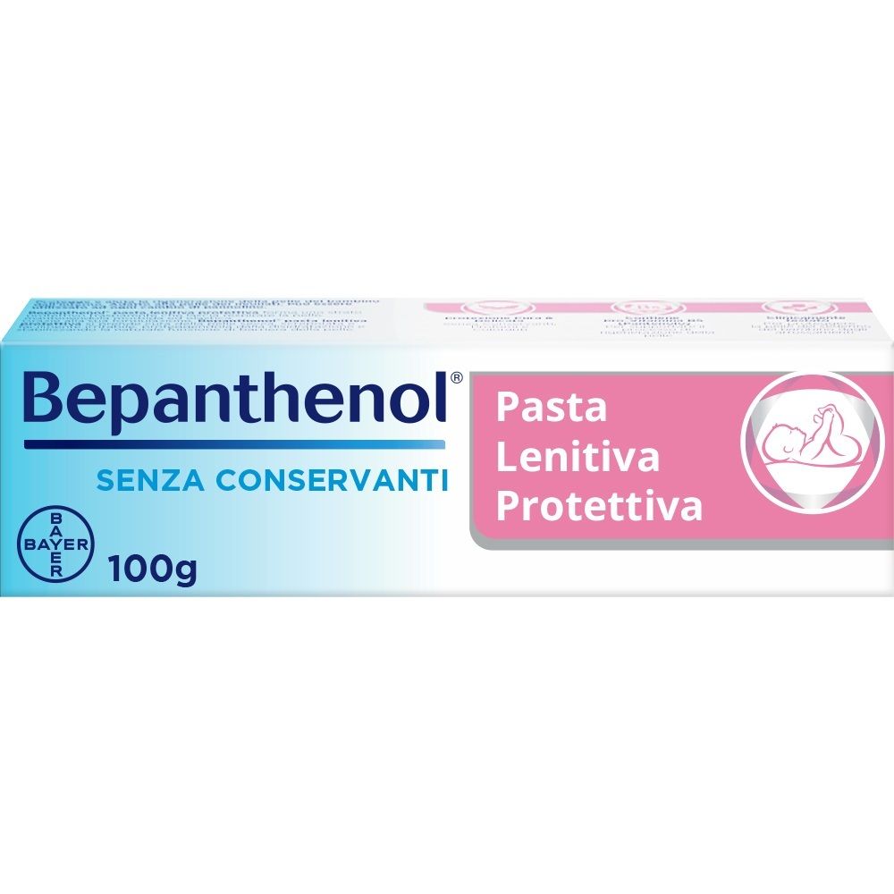 Bepanthenol Pasta Lenitiva Protettiva Prurito e Irritazione da pannoli