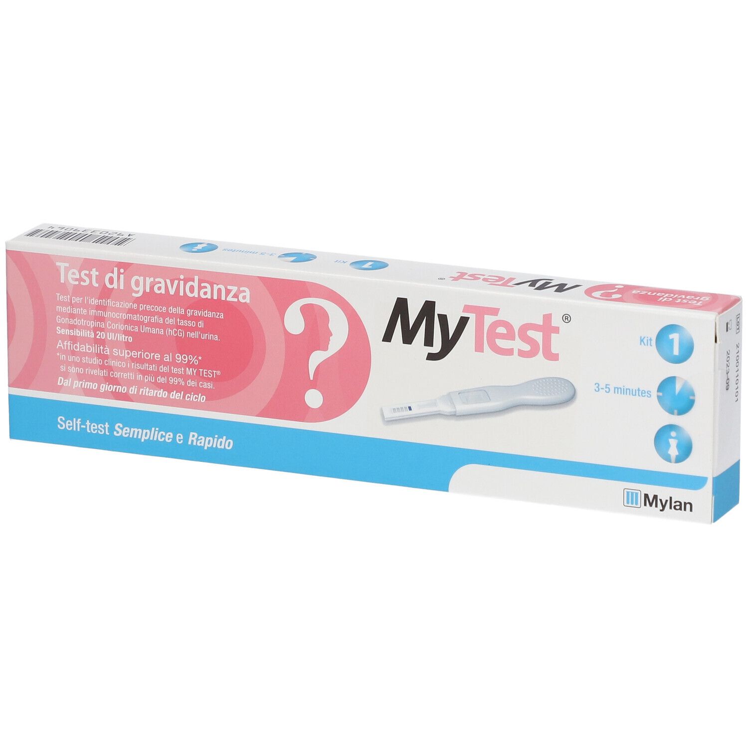 Mylan My Test® Test di gravidanza 1 pz