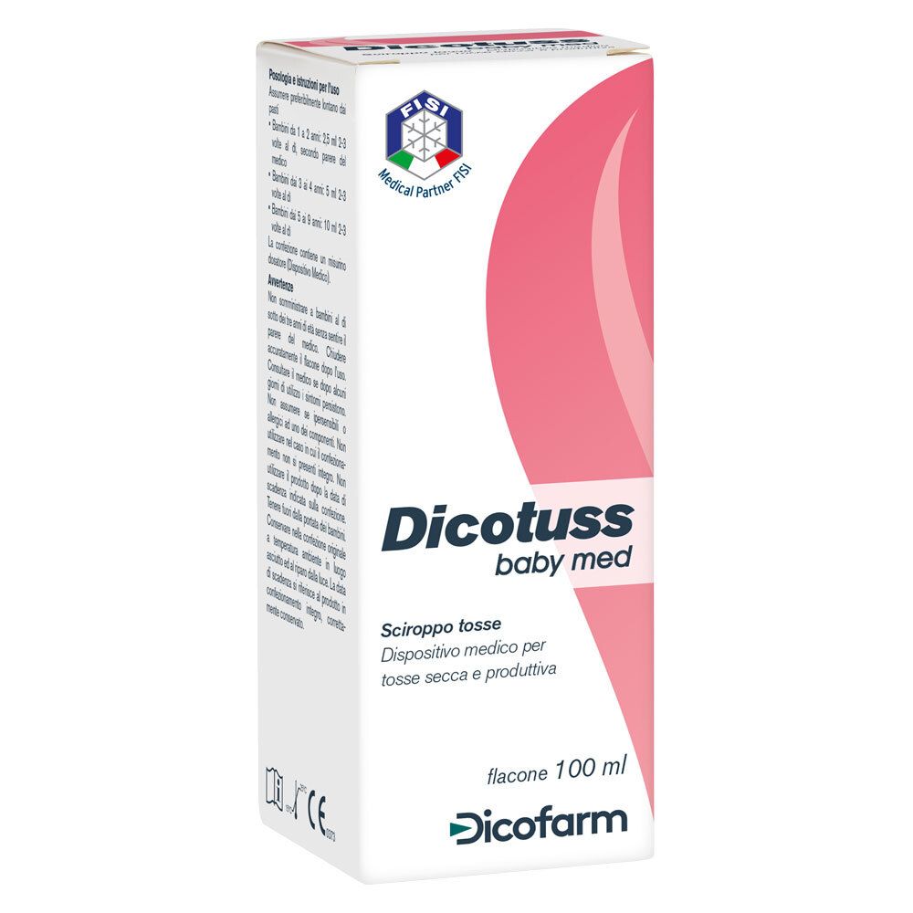 Dicotuss Baby Med 100 ml Sciroppo per la tosse