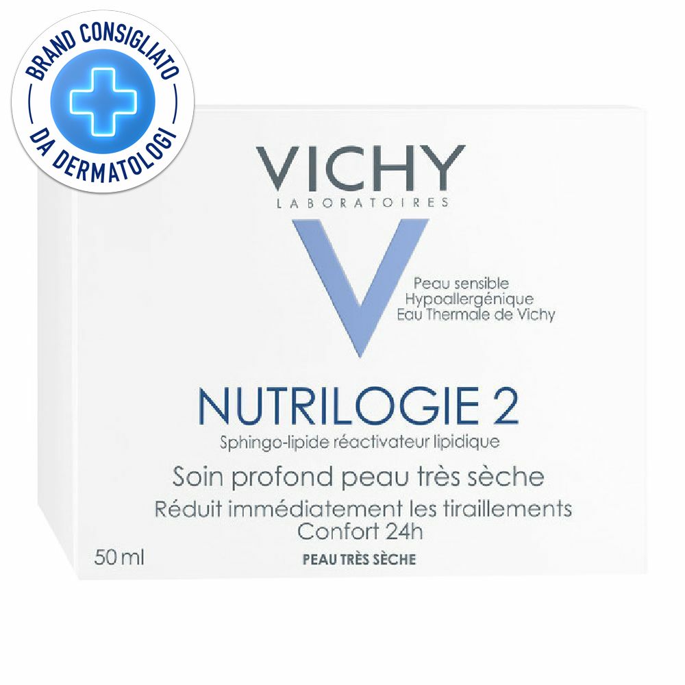 Vichy NUTRILOGIE 2 Crema Giorno nutritiva per pelle molto secca nutriz