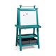Costway 3 in 1 Double-Sided Storage Art Easel-Green