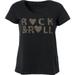 Plus Size Women's Love Ellos Graphic Tee by ellos in Black Rock And Roll (Size 2X)