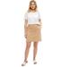 Plus Size Women's Chino Skort by ellos in New Khaki (Size 18)