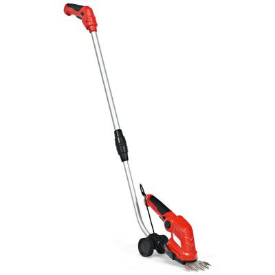 Costway 7.2V Cordless Grass Shear with Extension H...