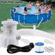 Groust Kit De Pompe De Piscine, Préfiltre 15W pour Piscines, Accessoires pour Système De Filtre À Sable, Pompe De Piscine