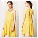 Anthropologie Dresses | Anthropologie Lilka Matepe Yellow Eyelet Dress | Color: Gold/Yellow | Size: S