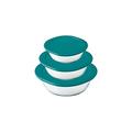 Set of 3 round glass dishes with lid - Cook & Store