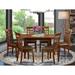 Winston Porter Valletta Butterfly Leaf Solid Wood Rubberwood Dining Set Wood in Brown | 29 H in | Wayfair 1F24F7779332425DB8ACB9BE647B0C1F