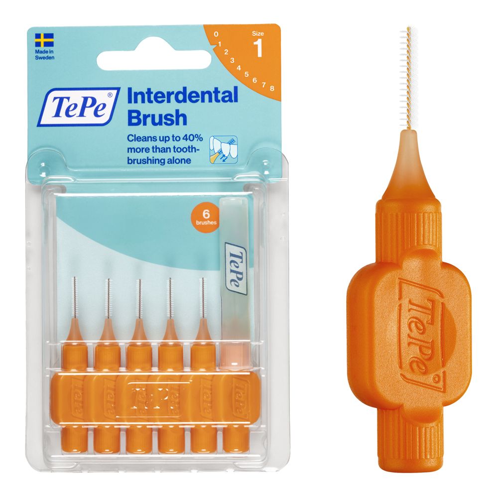 TePe® Original Arancione Scovolino Interdentale blister ISO 1 - 0,45 m