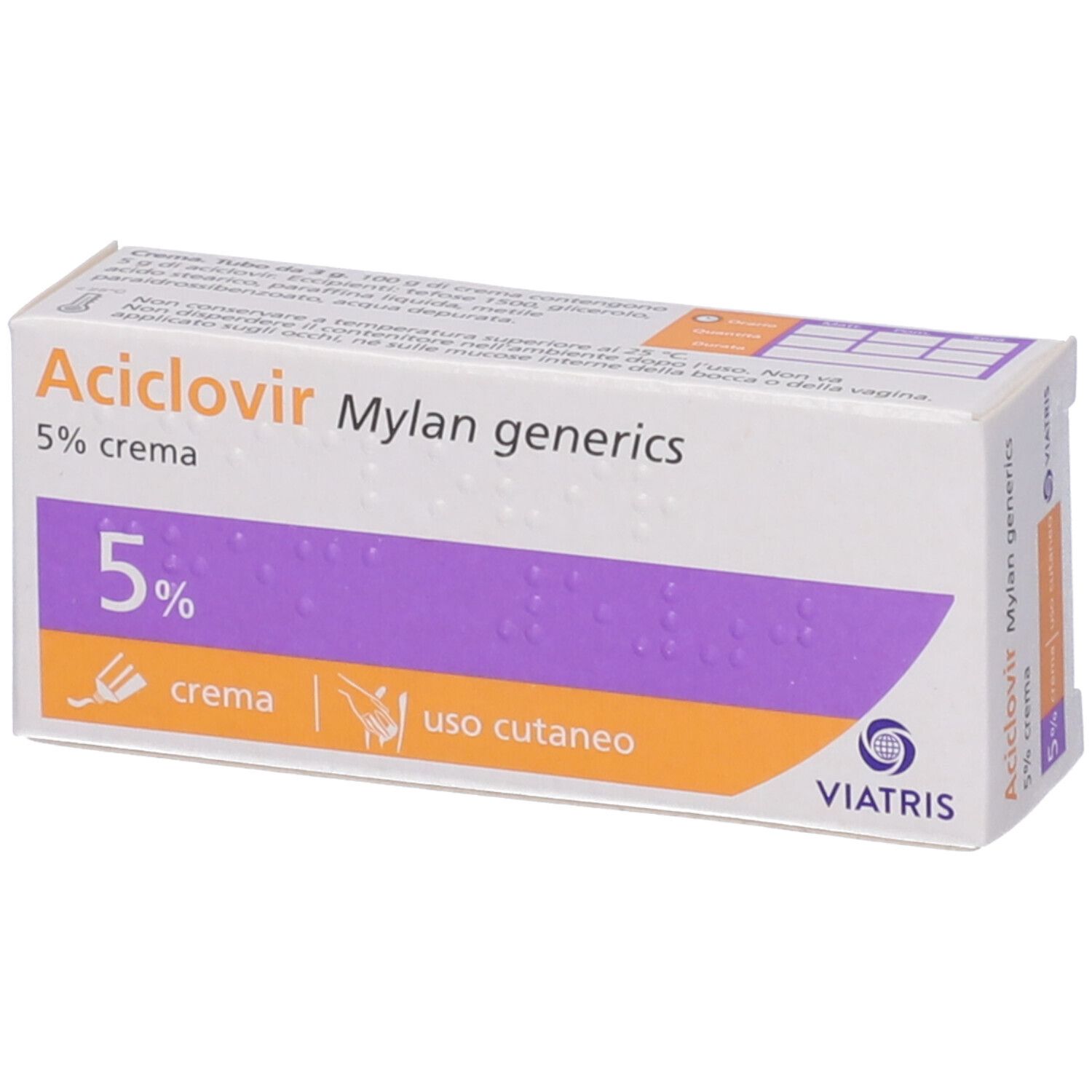 Aciclovir 5% Crema 3 g