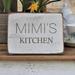 Gracie Oaks Mimi's Kitchen Wall Décor, Solid Wood in Brown | 5 H x 7 W x 1 D in | Wayfair BCB1E68D762741E6BE527A03EC082530