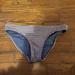 American Eagle Outfitters Swim | Bikini Bottoms | Color: Blue/Silver | Size: S