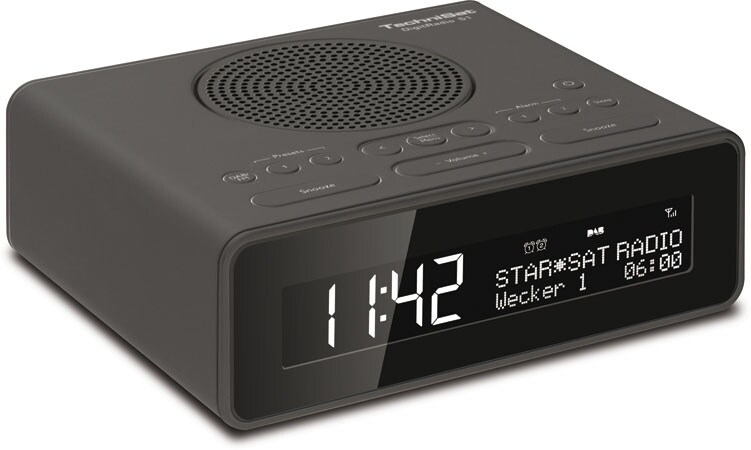 TechniSat DigitRadio 51 Uhr Digital Schwarz Image