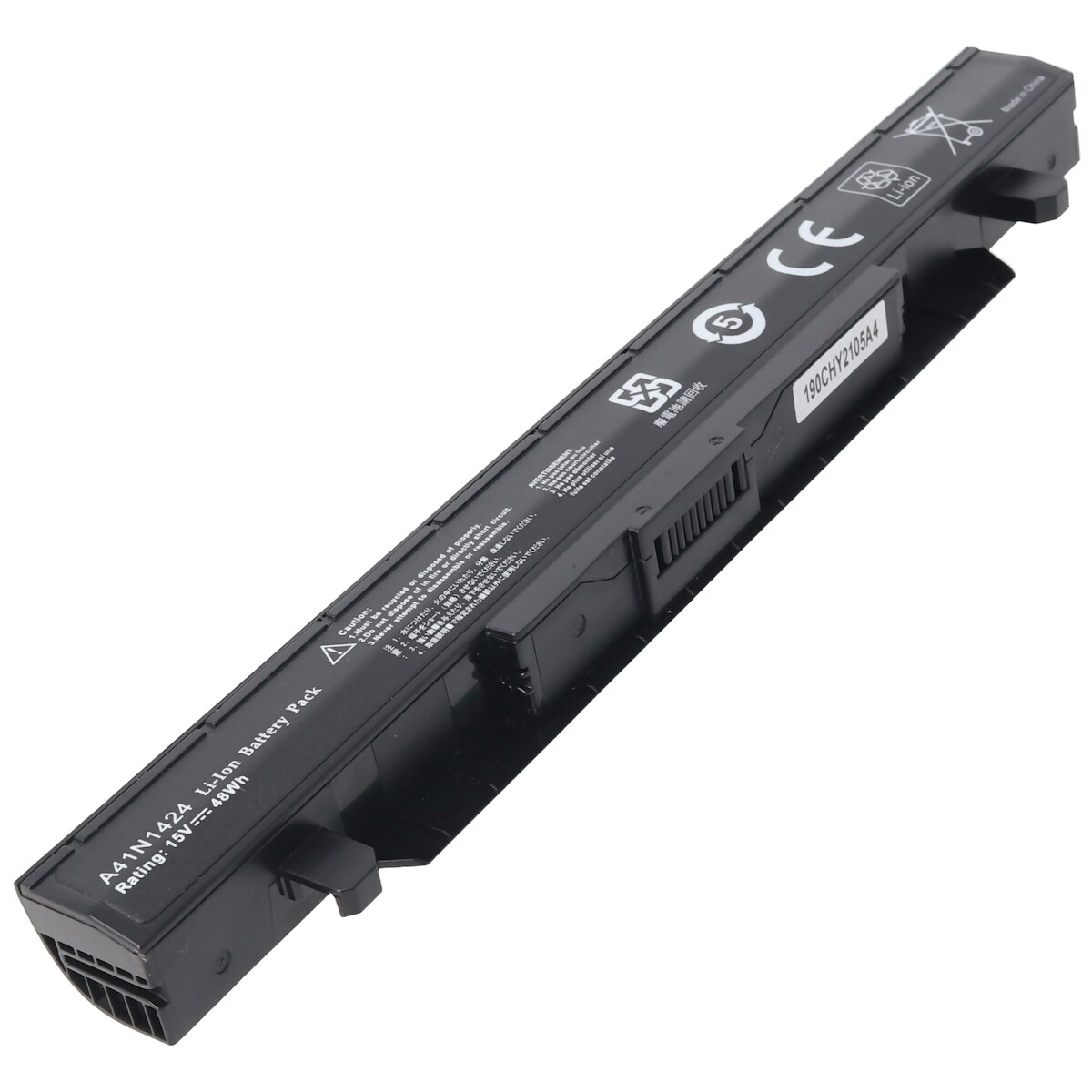 AccuCell Akku passend für ASUS GL552 A41N1424, ROG FX-PLUS, Li-Ion, 14,8V, 2800mAh, 41,4Wh Image